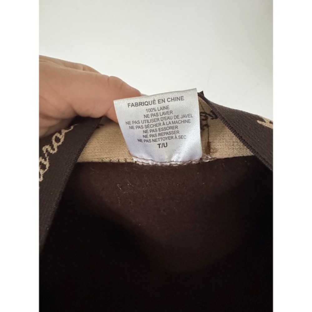 Peter Grimm 100% Wool Chocolate Brown Wide Brim Floppy Hat One Size - Picture 5 of 7